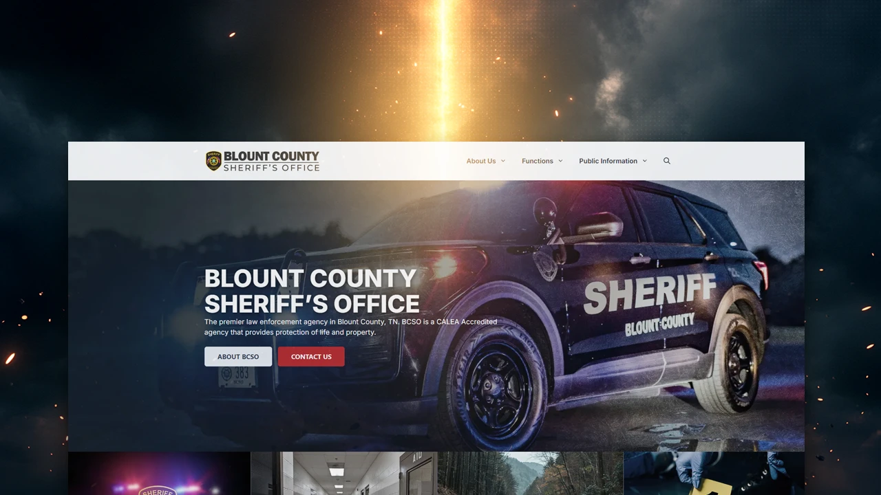 Castle Web, Blount County Sheriff's Office Website